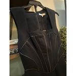 ET OCHS The Sienna Corset Evening Gown Black Womens Size 4 Photo 6