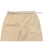 Lane Bryant  Pants 24 Linen Blend High Rise Tapered Leg Pull On Oatmeal NWT Photo 3