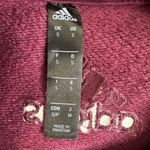 Peloton  Adidas Burgundy Sweatshirt size small Photo 4