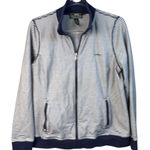 Ralph Lauren Lauren Women's Striped Zip-Up Athleisure Jacket Multicolor XL Photo 0