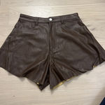 And Now This Leather Shorts Photo 0