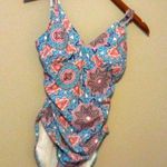 Spanx Sara Blakely S Love Your Assets Paisley One Piece Swim Suit SPANX Pink Photo 2