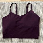 Athleta XS burgundy Crop Top Photo 0