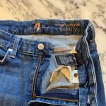 7 For All Mankind EUC High Waist Ankle Skinny Jean Raw Hem Unique Leg Women’s 29 Photo 3