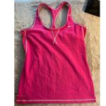 Nike  Women's Pink Racerback Tank Top Standard Size M Sleeveless Activewear Photo 5