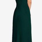 Thread‎ Strapless Scoop Back Maxi Dress With Front Slit Size M Green Size M Photo 1