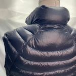 Bernardo  Goose Down Puffer Vest Black Full Zip Womens Medium Full Zip Outdoor‎ Photo 9