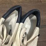 Tory Burch Tory Sport perforated golf leather 8.5 navy & white lazy luxe sneakers Photo 1