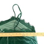 No Boundaries  Green Velvet Top‎ Juniors Size 21 XXXL Lace Trim Whimsigoth Fairy Photo 6