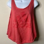 Adidas  Coral Graphic Tank Cropped Hem Women's Large Photo 0