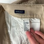 American Eagle LONG Tan Stretch Canvas Kick Boot Pant 6L Photo 3