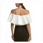 Badgley Mischka Women's Top BELLE   Off Shoulder Nance White Color Size 4/36 Photo 1