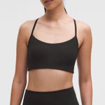 Black Lululemon Flow Y Bra 6 Photo 0