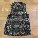 Marc by Marc Jacobs  Metallic Silk Coastal Career Preppy Quiet Luxury Top… Photo 0