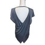 Lululemon Playful Practice Top Solar Grey V-Neck Women’s Size 6 Short Sleeve Photo 2