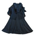 Kobi Halperin Black Sleeveless Dress Embroidered Flowy Top Size Large Women's Photo 6