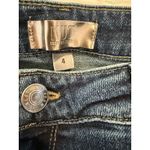 Kut From The Kloth  Crop Jeans Frayed Hem‎ Dark Wash Denim Size 4 Photo 2