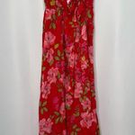 J.Crew NWT Cotton Voile Rosette Plunge Maxi Dress in Peony Vines Photo 5
