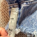 ZARA  Women Light Blue Distressed Cut Off Denim Shorts Size 2 Photo 7