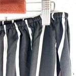 SheIn 1X Striped Maxi Skirt in Black n White Photo 2