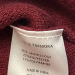 Sugar Lips  burgundy balloon sleeve sweater NWOT Photo 6