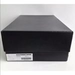 Alexander Wang Black Alla Stretch Leather Neoprene Wedge Pumps. Size 39.5 Photo 1