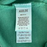 AGOLDE Bianca Tank Top Ribbed Scoop Neck Green Women's Size XS Photo 3
