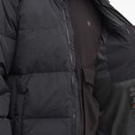 Levi's FARFETCH Levi’s Rockridge Short Puffer Jacket – Black Size M NWT Cropped Puffer Photo 8