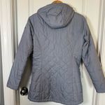 Columbia Gray Quilted Winter Sport Hooded Jacket size S Photo 4
