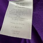 Talbots Sweater Dress Women XL Purple Merino Wool Blend Smart Casual Modern Luxe Photo 10