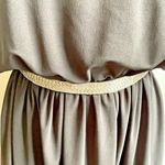 Vintage 80s Ricki Lane Nuit Black Batwing Dress Silver Beaded Small Medium Photo 3