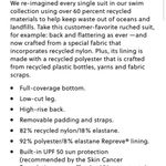 J.Crew  Navy Blue Strapless Bandeau 1 Piece Swim Bathing Suit 12 NEW Photo 4