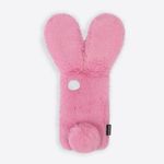 Balenciaga  Fluffy Bunny Ears Crossbody iPhone 12 Cell Phone Case Photo 0