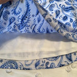 Show Me Your Mumu Gomez Mini Dress Blue Paisley Size XS Photo 9