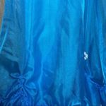 Vintage handmade lace ruffle southern belle retro dress cosplay costume Blue Photo 3