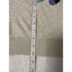 Nic+Zoe Blooming Short V Neck Sweater Beige Pink Floral Size M NWT $168 Photo 8