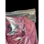 VTG 90s Y2K Denim & Co Women’s S Pink Corduroy Damask Floral Textured Blazer Photo 11