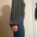 ZARA  Long Sleeve Top Polka Dots Photo 3