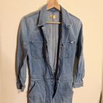 MOTHER The Half Spring Take Off Ankle in Zapped Wash Blue Size M Photo 8