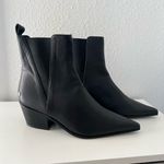 ANINE BING NWT Sky Leather Ankle Boots in Black Photo 1