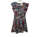 La DoubleJ Editions Honeybun Mini Dress in Fireflower Sz. S Photo 4