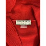 Allison Daley Women's Cherry Red Sweater Photo 2