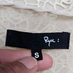 Anthropologie  Ryu Cream Floral Lace Fringe Sleeveless Top Size Small Photo 5