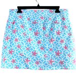Crown & Ivy Women’s Blue Starfish Skort M Photo 1