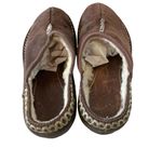 UGG  Kohala brown leather clogs sheepskinn lined size 6 women’s outdoor slippers Photo 2
