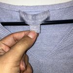 Barefoot Dreams 186.  V-Neck Sweater - Light purple size medium Photo 1