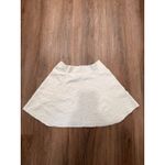 Theory ‎ White Textured Mini Skirt Women's Size M Photo 2