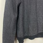 Scotch & Soda  Maison Sweater‎ Womens 1 Small Metallic Gray Knit Long Sleeve Cozy Photo 5