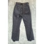 Abercrombie & Fitch 90s Ankle Straight Jeans Womens Sz 4 Ultra High Rise Rips Photo 4