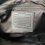 Coach y2k  Penelope Signature Canvas Leather Trim Tote Shoulder Bag Brown Black Photo 10